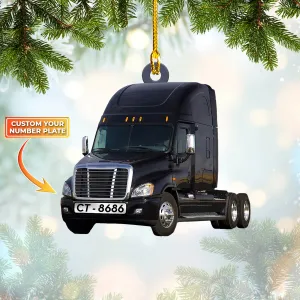 Trucker 2 - Shaped Ornament