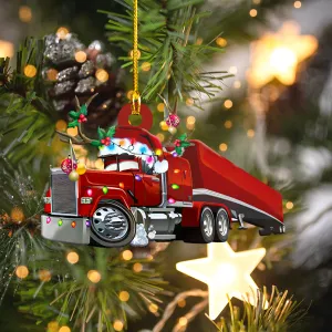 Trucker - Shaped Ornament
