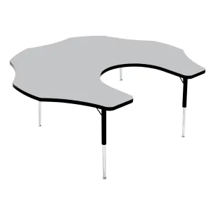 Tuf-Top™ Height Adjustable Teacher Flower Table (Grey)