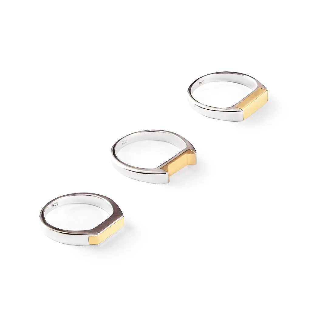 Un Deux Trois Ring Set