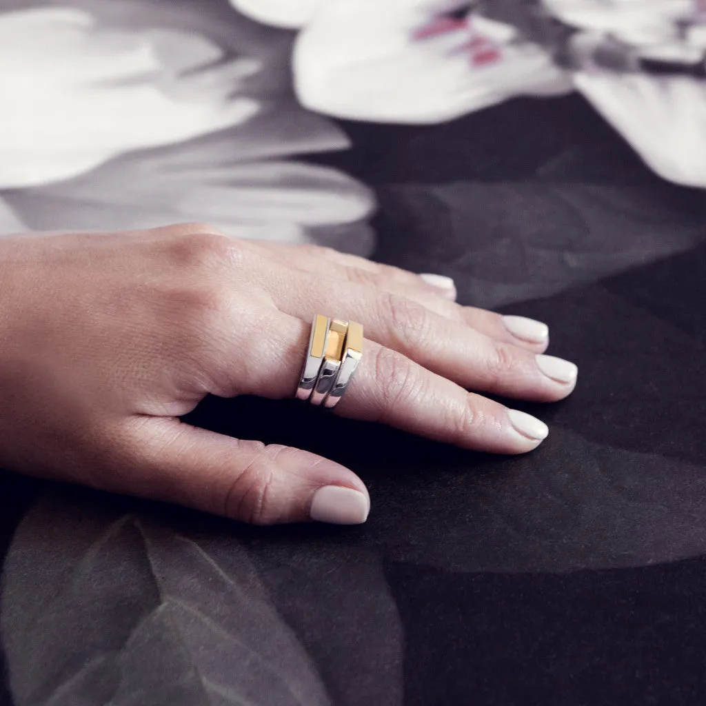 Un Deux Trois Ring Set