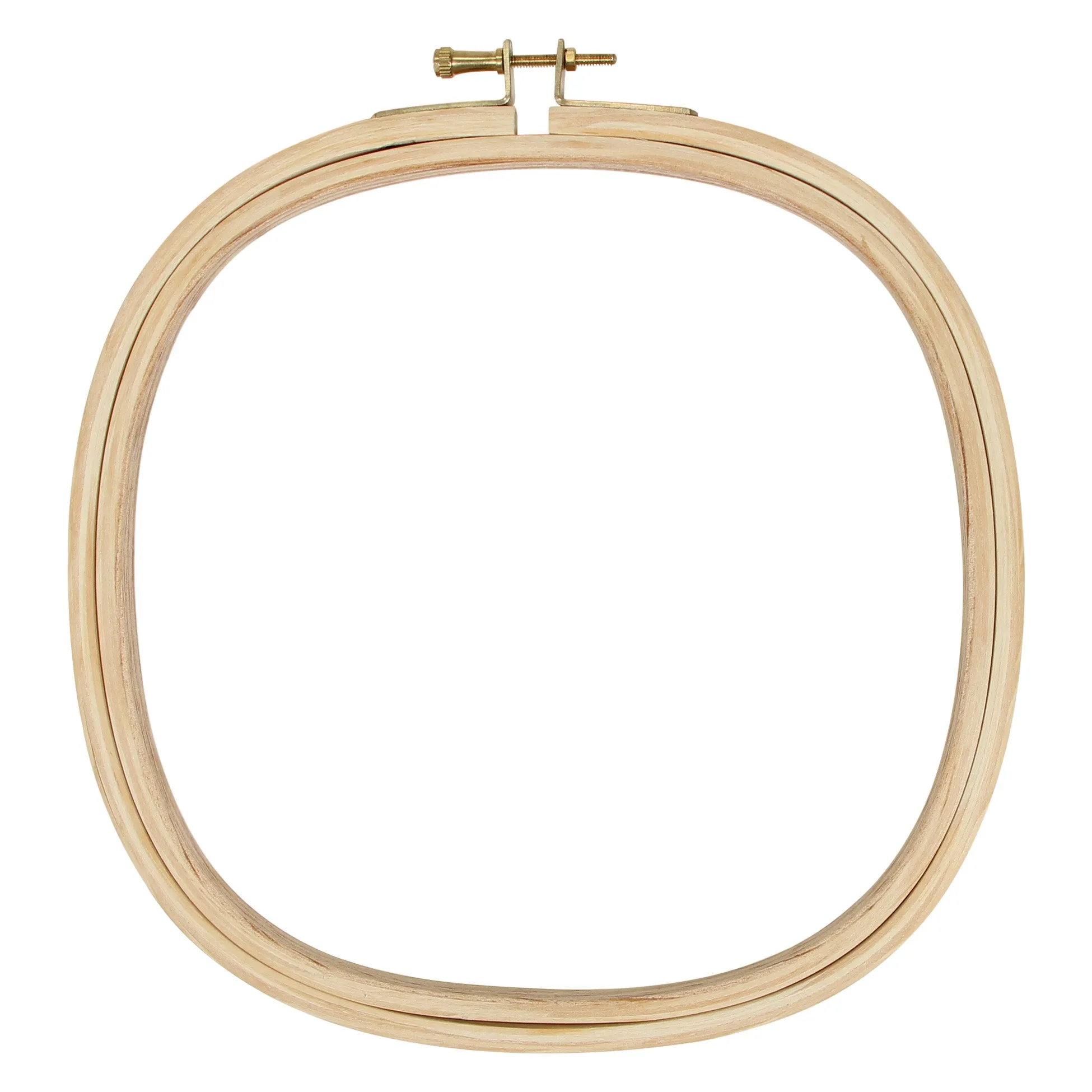 UNIQUE CRAFT Wood Embroidery Hoop - Shaped