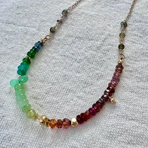 Verdant Spectrum Necklace