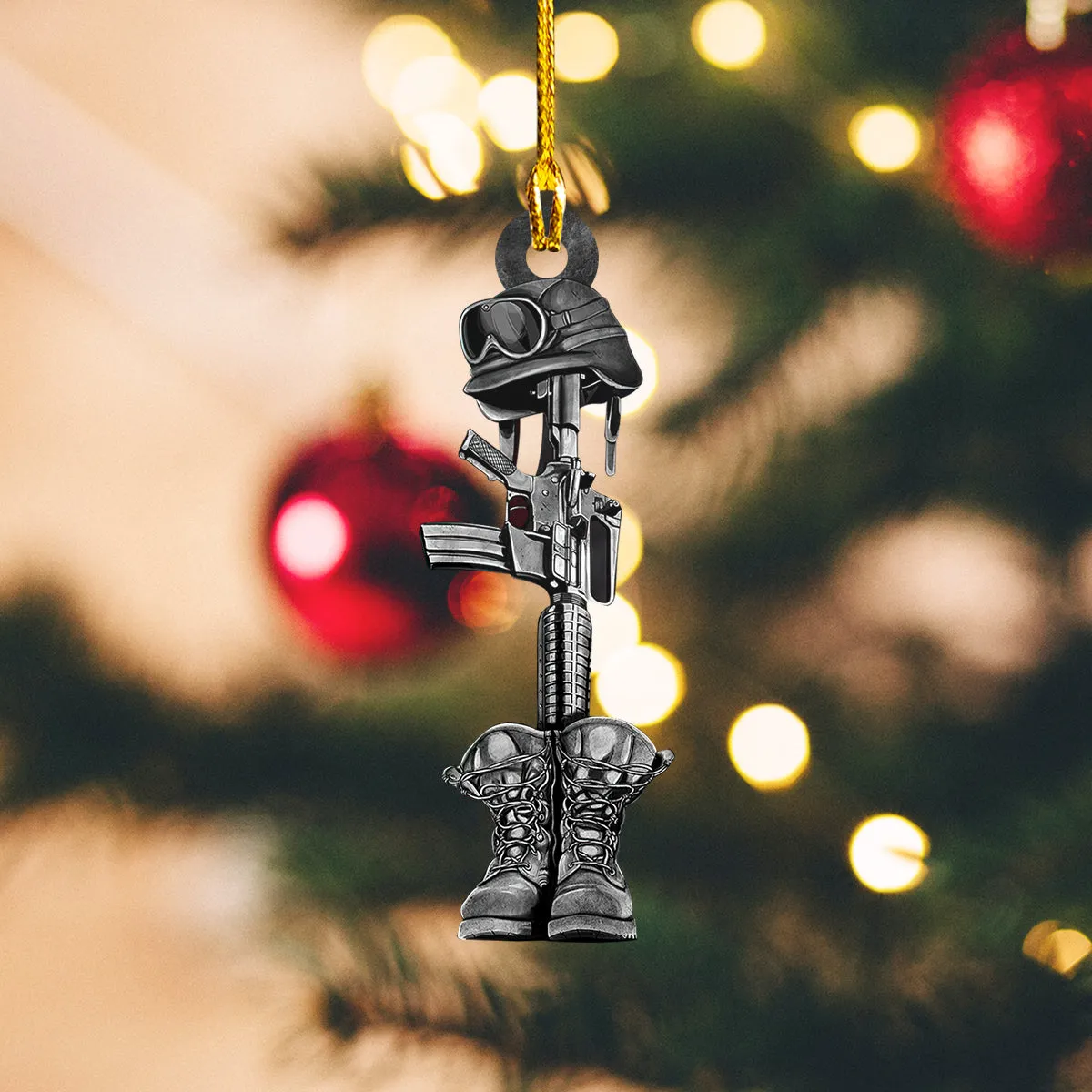 Veteran- Shaped Ornament 05