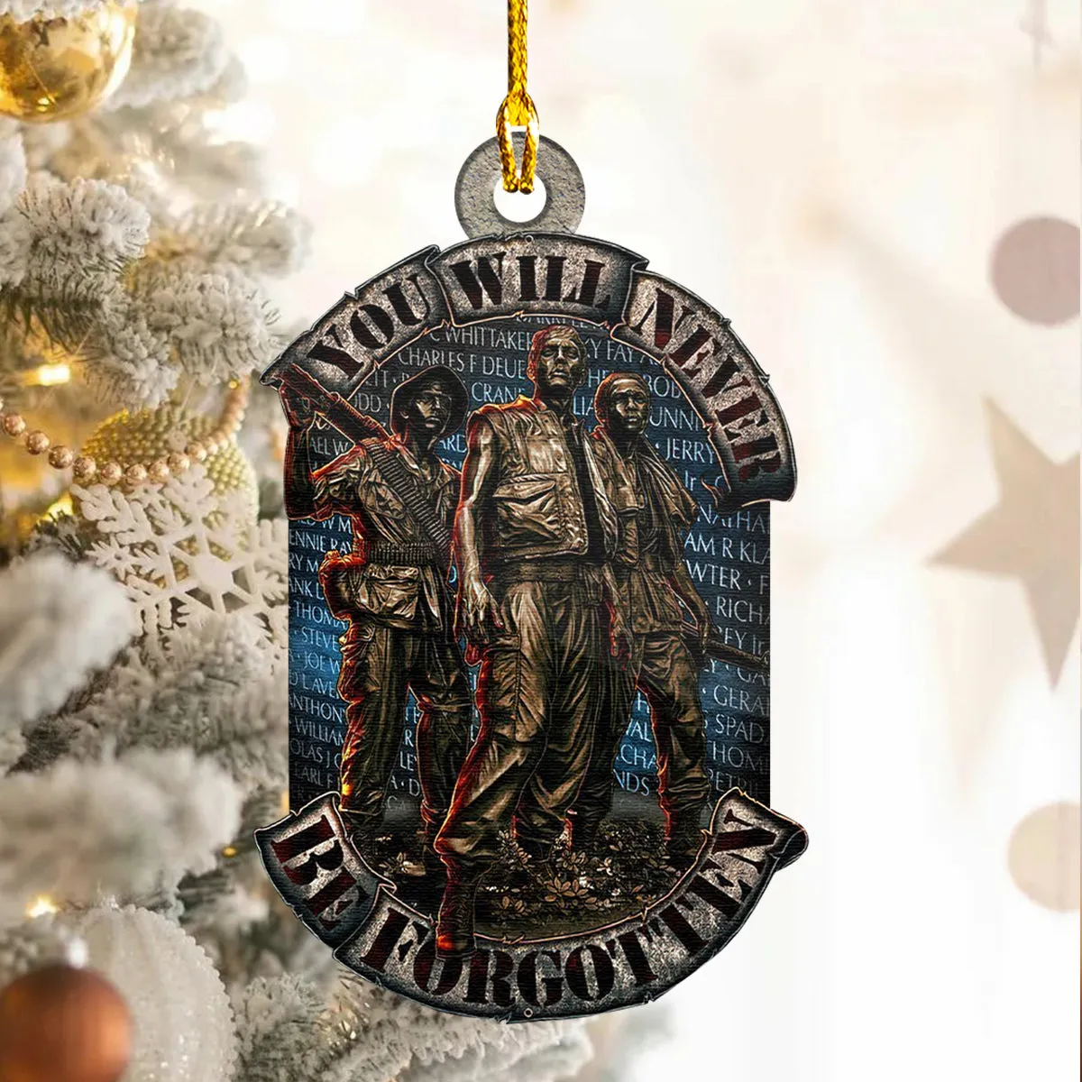 Veterans - Shaped Ornament 17