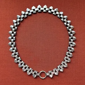 Victorian Sterling Silver Collar Necklace