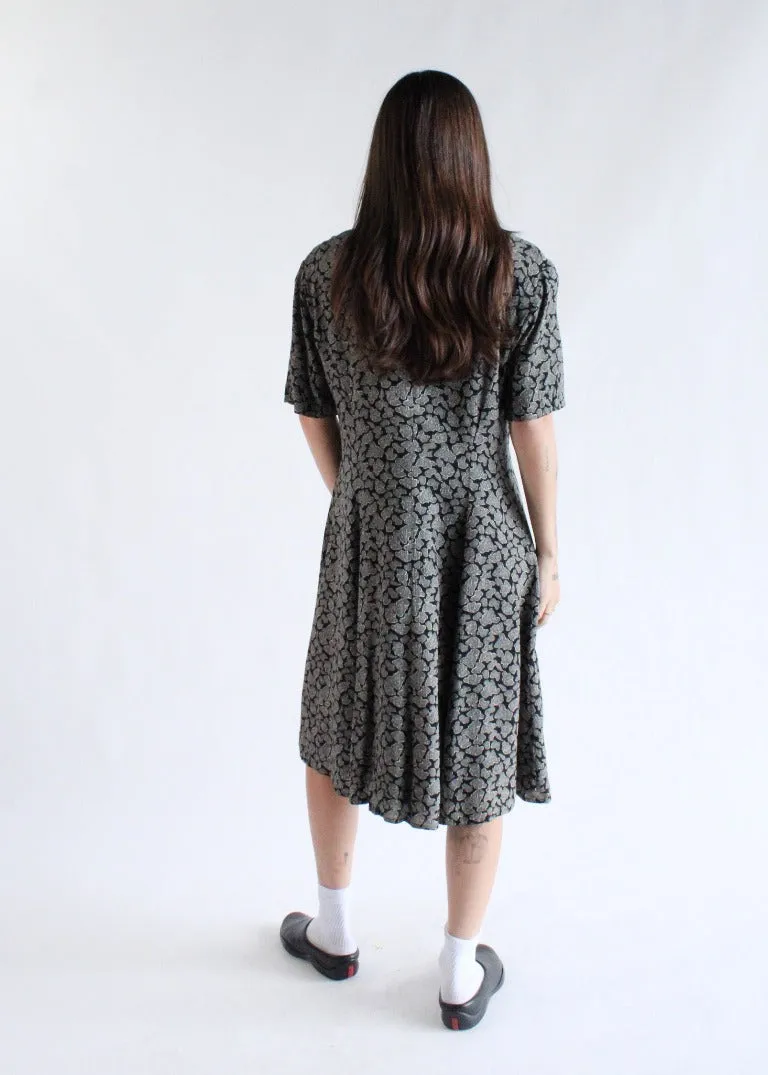 Vintage Paisley Dress D0221