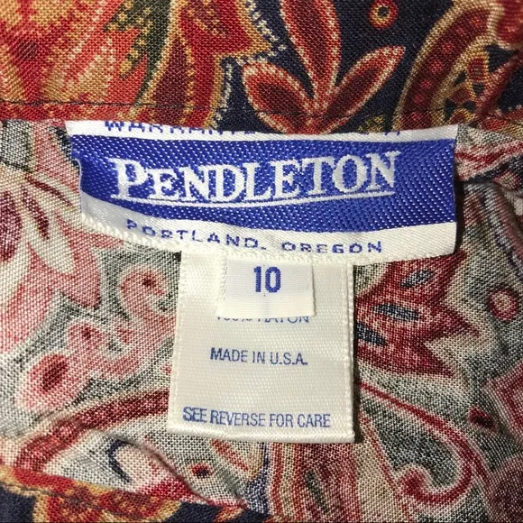 Vintage Pendleton Quality Made Skirt, Size M