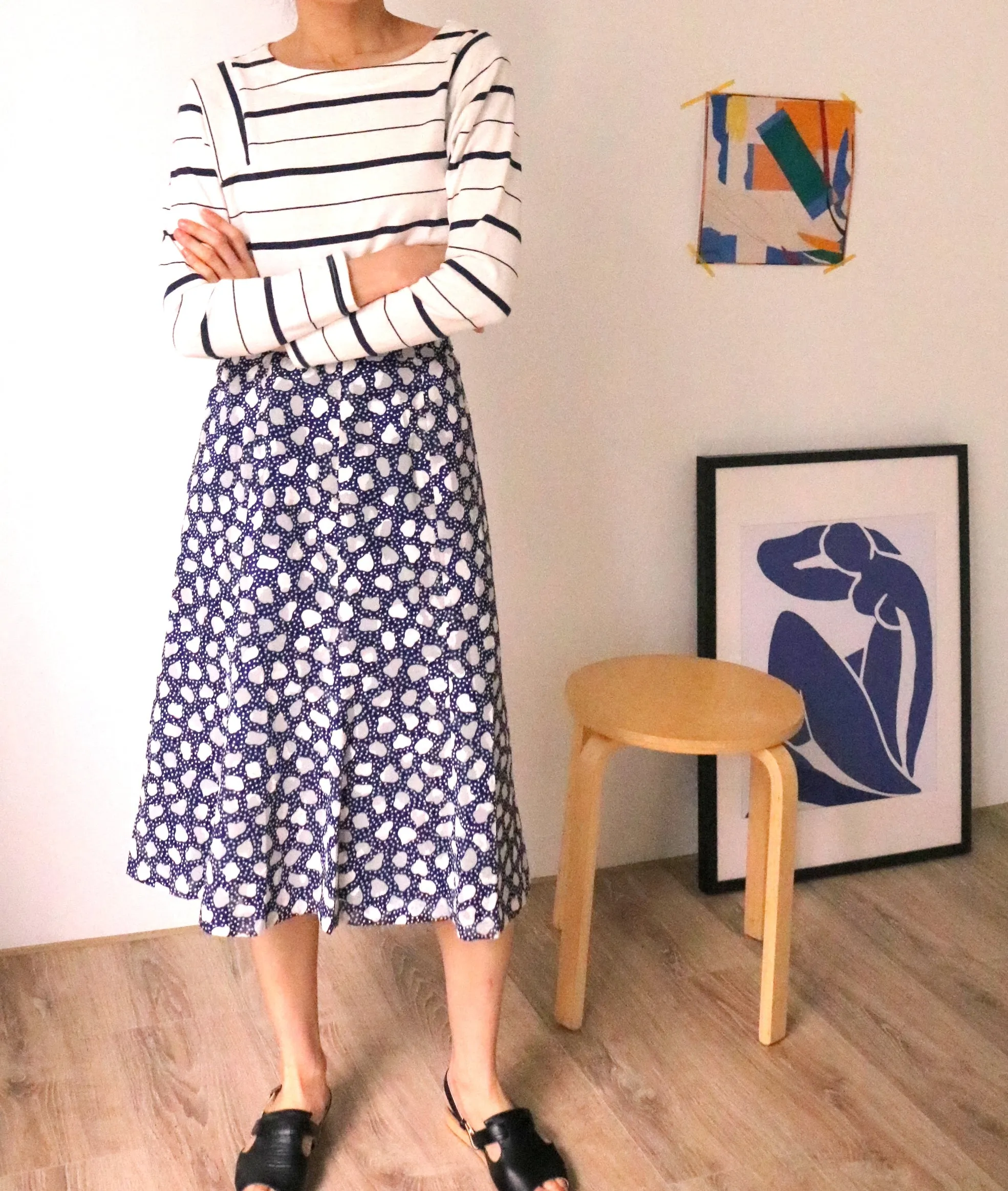 Violet Skirt {Vintage}-sold out