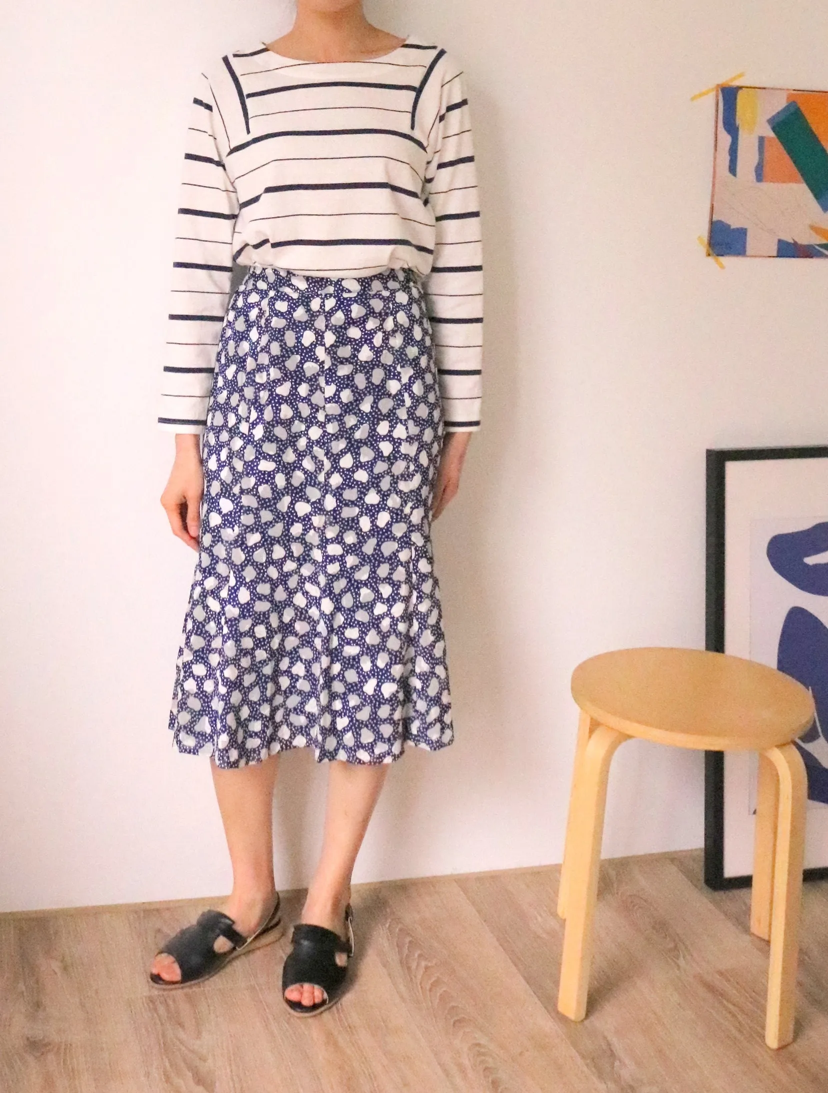 Violet Skirt {Vintage}-sold out