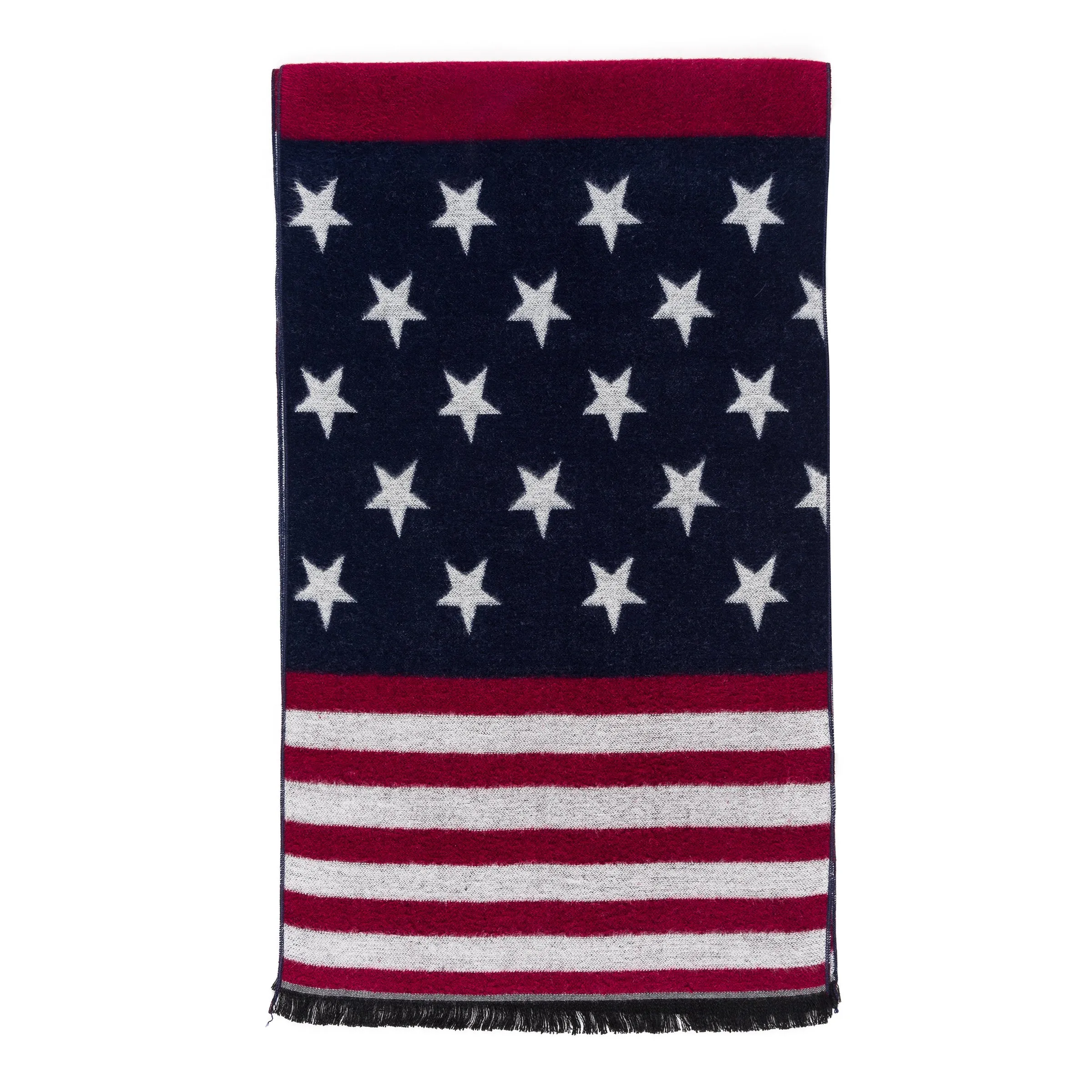 Viscose Men Scarves (American Flag)