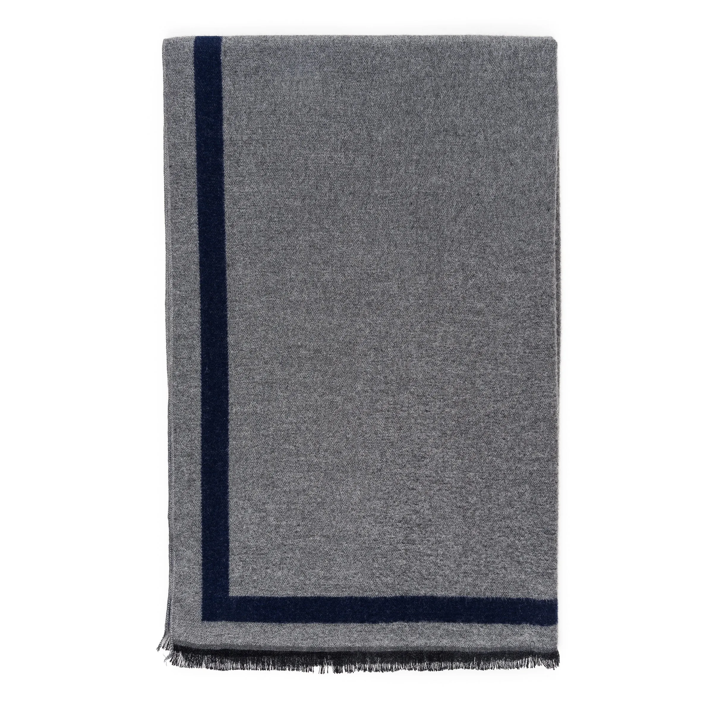 Viscose Men Scarves (Navy)