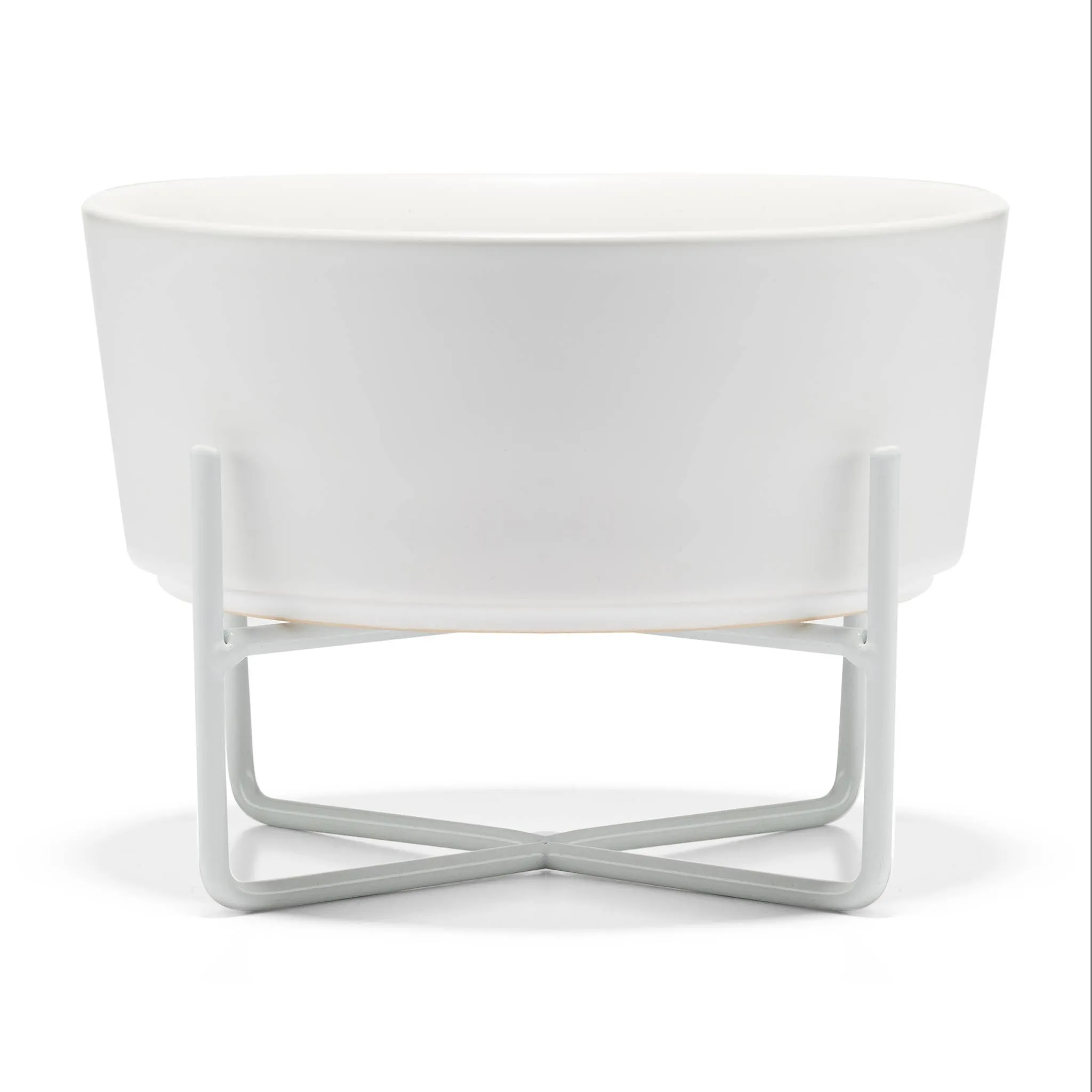 Waggo - Simple Solid Bowl   Dog Bowl Stand