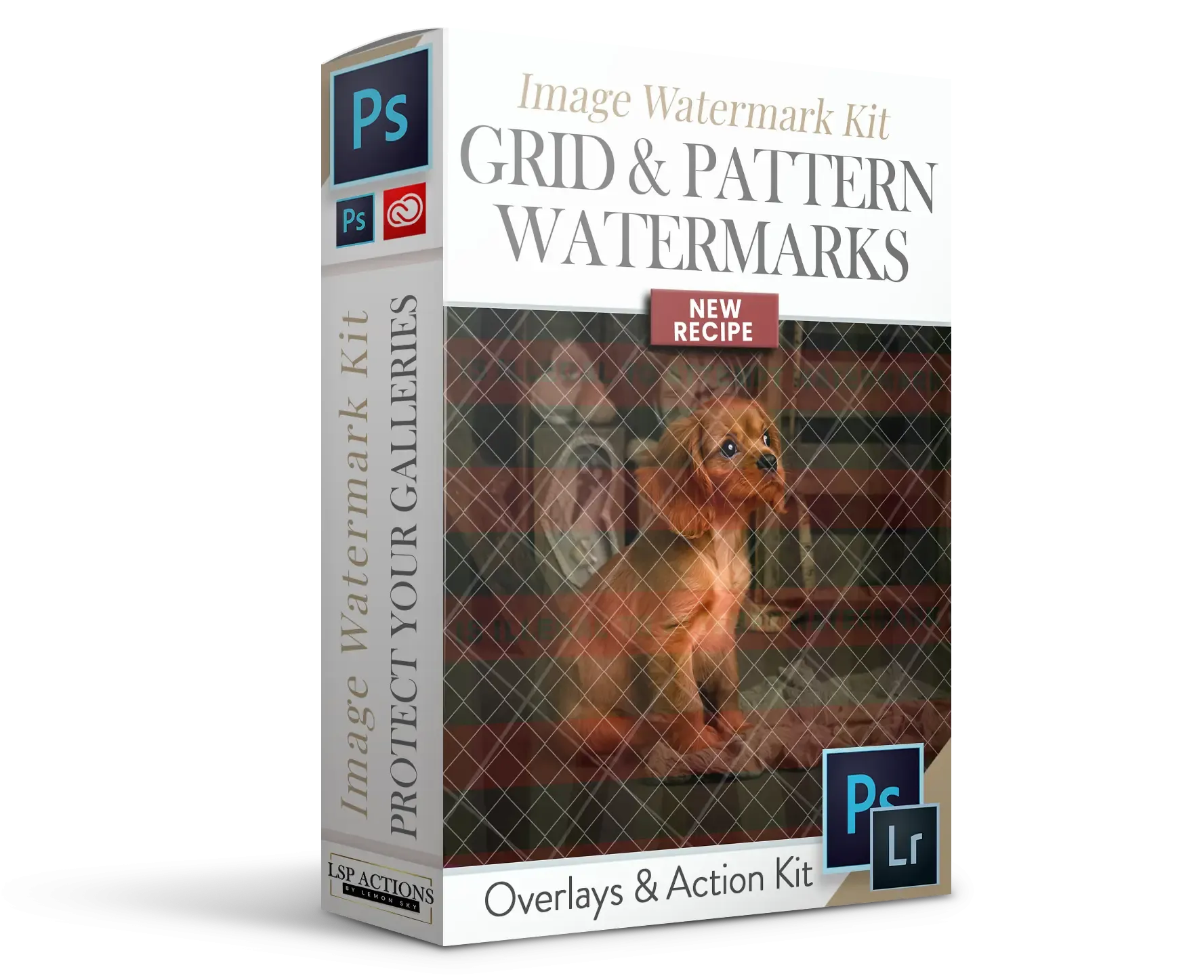 Watermark Grid and Overlays for image protection