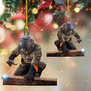 Welder 01 - Shaped Ornament