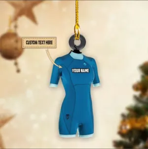 Wetsuit - Custom Shaped Ornament