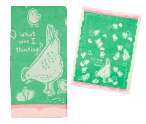 What Was I Thinking Dish Towel