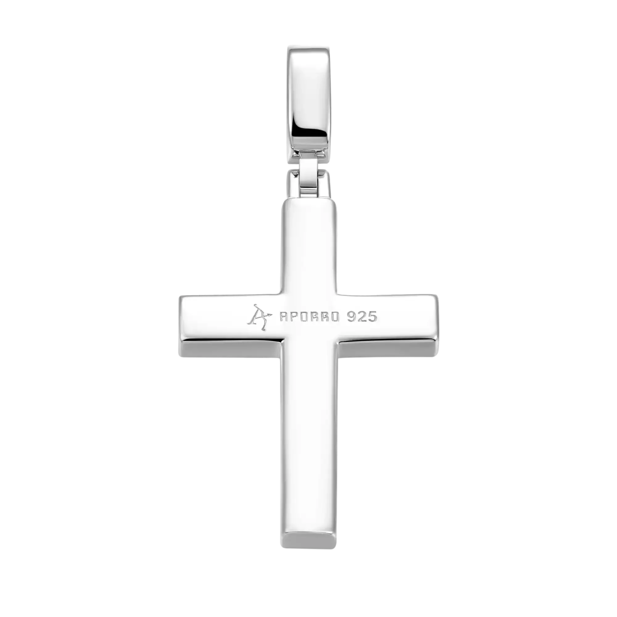 Women's Solid Tennis Cross Pendant - Medium