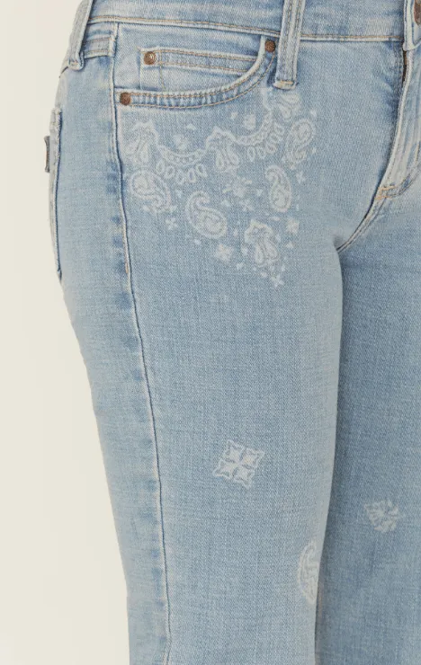 Wrangler Girl Melody Paisley Retro Flare